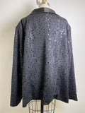 Cato Black Sequin Jacket, 26/28W