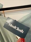 New Modcloth Green 27" Inseam Jumpsuit, S