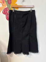 Cato Black Denim Skirt, 12