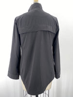 Chico's Black Zip Front Jacket, S with Pockets