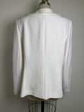 Preston & York White Blazer Jacket, 18