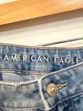 American Eagle Mom Straight 28" Inseam Jeans, 14