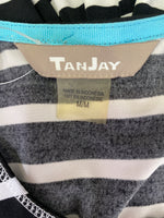TanJay Black Stripe Jacket, M