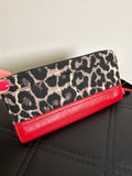 Coach Red Trim Wallet