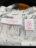 Isaac Mizrahi White Linen Top, 2X