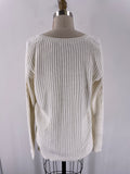 Nautica White Sweater, XL