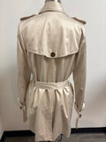 Joan Rivers Tan Trench Coat, M