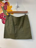 New Mi Ami Olive Green Skirt, L