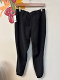Lululemon Black Drawstring Pocket Athletic Joggers, 6