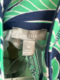 New Talbots Blue/Green Pullover, M