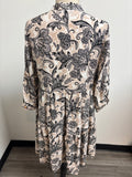 Rachel Zoe Tan/Black Dress, M