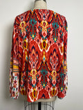 Belle Boho Kim Gravel Top, L