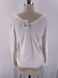 Loft White Sweater, M