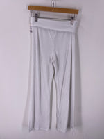 Altar'd State White Foldover Lounge Pants, M