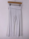 Altar'd State White Foldover Lounge Pants, M