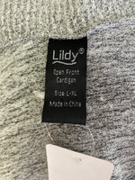 Lildy Gray Cardigan, L/XL