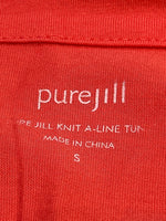 Pure J. Jill Coral Tunic Top, S