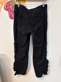 XCVI Black 31" Inseam Pants, M