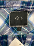 Rails Plaid Top, S