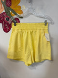 Vuori 2pc Yellow Shorts + Top, S