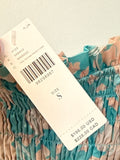 New Hutch Anthropologie Teal 30" Inseam Jumpsuit, S (retail $198)