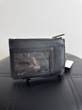 Michael Kors Black Signature Zip Coin Pouch