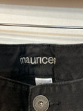 Maurices Black Straight Jeans, 16