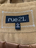 Rue 21 Brown Jacket, XL