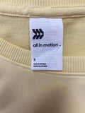All in Motion Yellow Sweatshirt, S