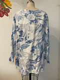 C&C California 100% Linen Top, 3X