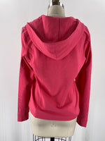 Christine Alexander Pink Hooded Cardigan, M