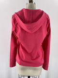 Christine Alexander Pink Hooded Cardigan, M
