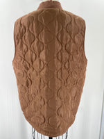 New Edgar + Ash Brown Vest, L