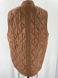 New Edgar + Ash Brown Vest, L