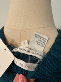 Jennifer Reed Teal Sweater, L