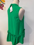 A. Calin by Flying Tomato Green Top, S