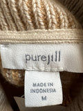 J. Jill Brown Sweater, M