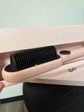 L'ange Pink 2-in-1 Digital Straightening Comb