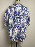Sugar Lips Blue Top, 1X