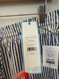 New Draper James Blue Stripe 29" Inseam Pants, L
