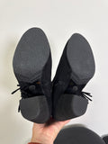 New with tags Vince Camuto Black Leather Hayzee Boots, 9 Wide