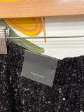 New Maurices Black Sequin Skirt, L