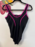 Swimsuits for All Black One Piece Swimsuit, 10