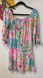 Lilly Pulitzer Floral Dress, S with Attached Shorts