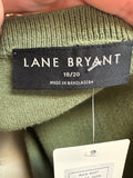 Lane Bryant Green Sweater, 18/20