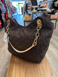 Michael Kors Brown Shoulder Bag, 16"x11"