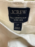 New J. Crew Wide Leg 30" Inseam Jeans, 27 (4)