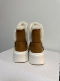 Urban Sport by J/Slides Brown Boots, 7