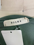 Entro Green Dress, 1XL with Pockets