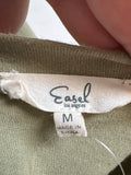 Easel Green Top, M